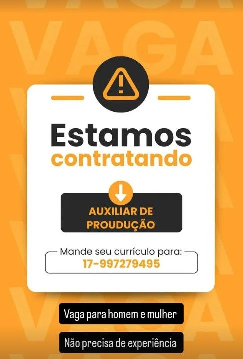 AUX DE PRODUÇÃO